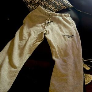 gray essentials pants